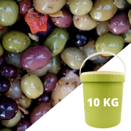 OLIVES ROMAINE CAL 19/21 SEAU DE 10 KG