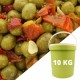 OLIVES SAUCE MADRILÈNE CAL 16/18 SEAU 10 KG