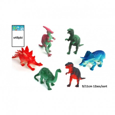 CARTON DE 288 ANIMAL DINO 9/11CM 12A