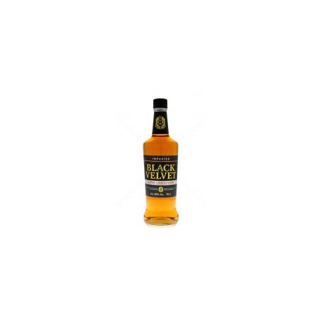 BLACK VELVET CANADIAN WHISKY 0 7L 40 LE RENARD MALIN   Black Velvet Canadian Whisky 07l 40 