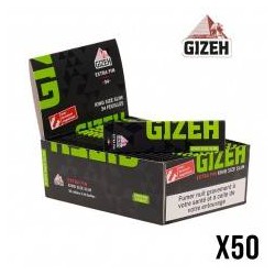 GIZEH BLACK EXTRA FIN SLIM X50