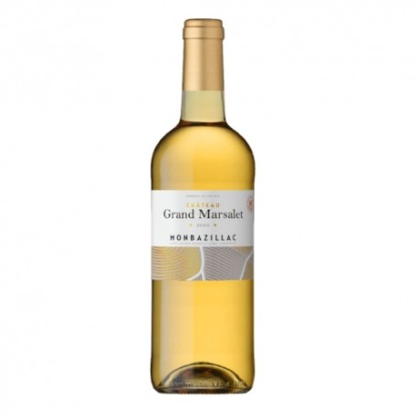 CARTON DE 6 BOUTEILLES VIN BLANC MON AOC CHT. GRAND MARSALET 75 CL