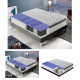 MATELAS A RESSORTS ET MEMOIRE DE FORME 120X200 CM 27 CM DE HAUTEUR