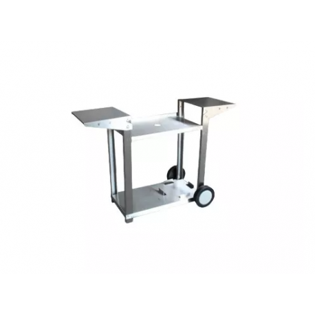 CHARIOT PLANCHA INOX 2 FEUX