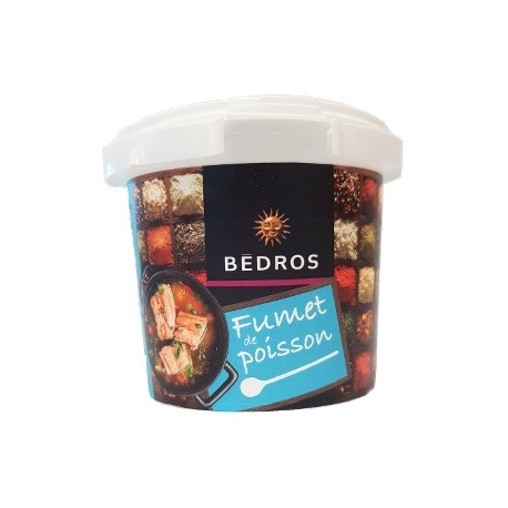 CARTON DE 6 PIECES FUMET DE POISSON POT 90G BÉDROS