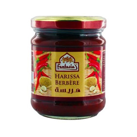 CARTON DE 12 PIECES HARISSA BERBÈRE POT 190G FANTASIA