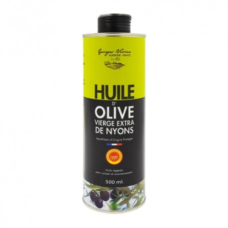 CARTON DE 6 PIECES HUILE D'OLIVE DE NYONS AOP BIDON 50CL