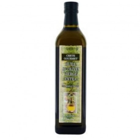 CARTON DE 12 PIECES HUILE D'OLIVE V.E CRÈTE BOUTEILLE 75CL