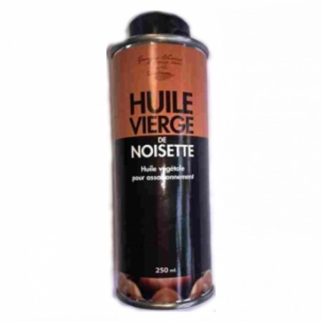 CARTON DE 6 PIECES HUILE DE NOISETTE VIERGE BIDON 25CL