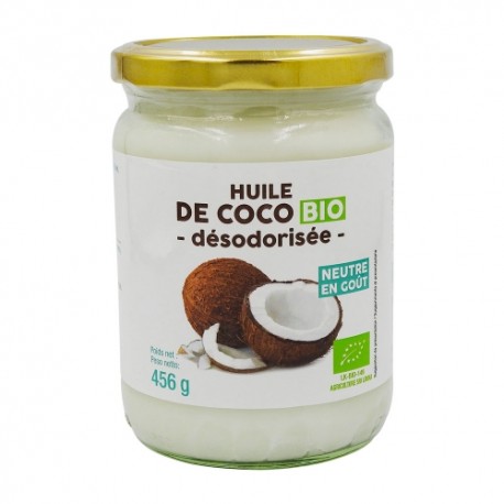 CARTON DE 12 PIECES HUILE VIERGE DE COCO BIO POT 225ML