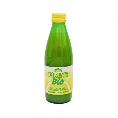 CARTON DE 12 PIECES PUR JUS DE CITRON BIO BOUTEILLE 250ML