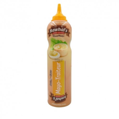 CARTON DE 12 PIECES SAUCE MAYONNAISE TRAITEUR TUBE 950ML NAWHAL'S