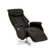 FAUTEUIL INCLINABLE ÉLECTRIQUE BONANZA EN CUIR NOIR