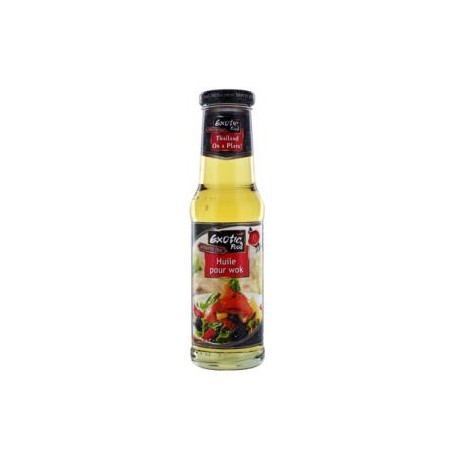 CARTON DE 6 PIECES HUILE POUR WOK BOUTEILLE 250ML EXOTIC FOOD