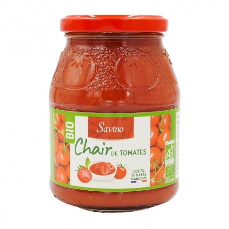 CARTON DE 12 PIECES CHAIR DE TOMATE BIO BOITE 400G