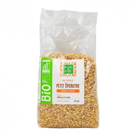 CARTON DE 10 PIECES PETIT ÉPEAUTRE BIO FRANCE SACHET 500G