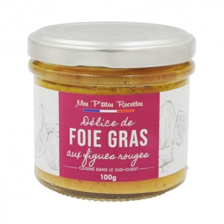 CARTON DE 6 PIECES DÉLICE DE FOIE GRAS AUX FIGUES POT 100G